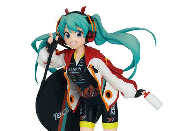 Banpresto Vocaloid Racing Miku 2020 Team UKYO Ver. Print and Texture Espresto Statue