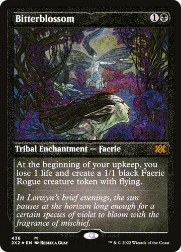 Bitterblossom (2X2-436) - Double Masters 2022 Foil