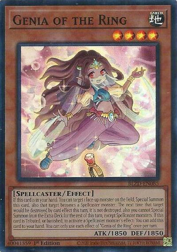 Genia of the Ring - BLZD-EN085 - Super Rare - 1st Edition
