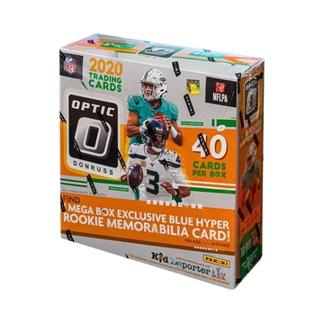 2020 Panini Donruss Optic Football Mega Box - Blue Hyper
