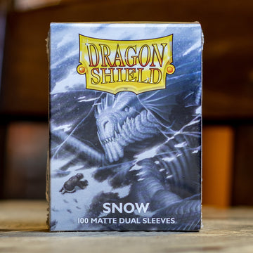 Dragon Shield 100ct Dual Matte - Snow