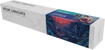Curator Arcane Landscapes Playmat - Brittany Bowman - The Ruins