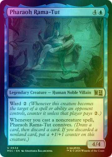 Pharaoh Rama-Tut [634] [Jumpstart] [Marvel Super Heroes: Commander] [Foil]