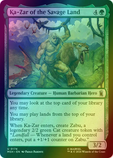 Ka-Zar of the Savage Land [174] [Marvel Super Heroes] [Foil]