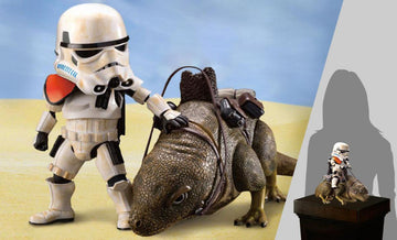 Beast Kingdom Star Wars Dewback and Sandtrooper Action Figure