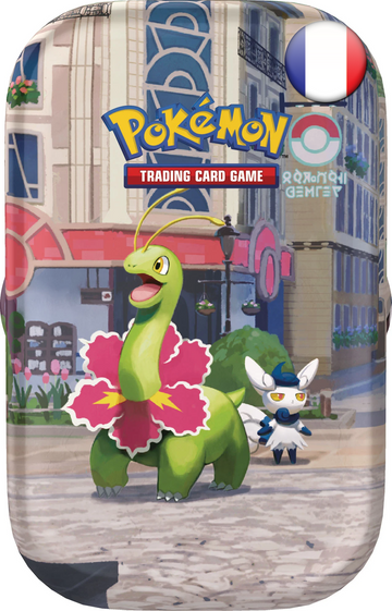 Pokémon TCG: Mega Evolution - Lumiose City - Mini Tin - Meganium - French