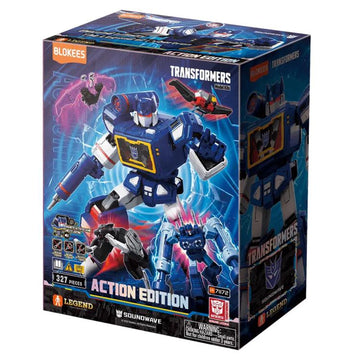 Blokees Transformers Action Edition 03 G1 Soundwave Model Kit Figure