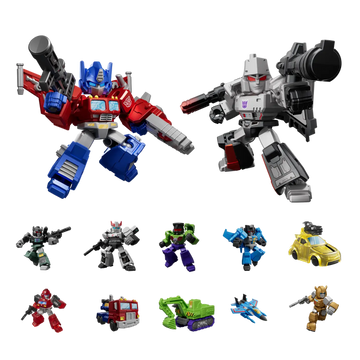 Blokees Transformers G1 Galaxy Version Defender Vol.1 Galaxy Shining Case of 12 Random Model Kits