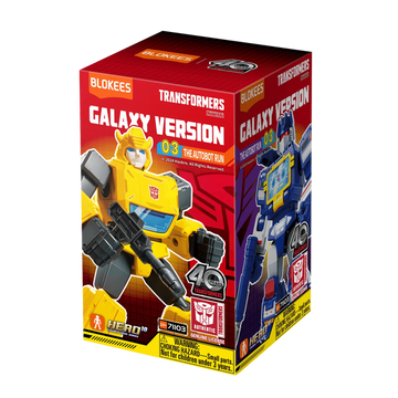 Blokees Transformers G1 Galaxy Version Vol.3 The Autobot Run Box of Random Model Kit