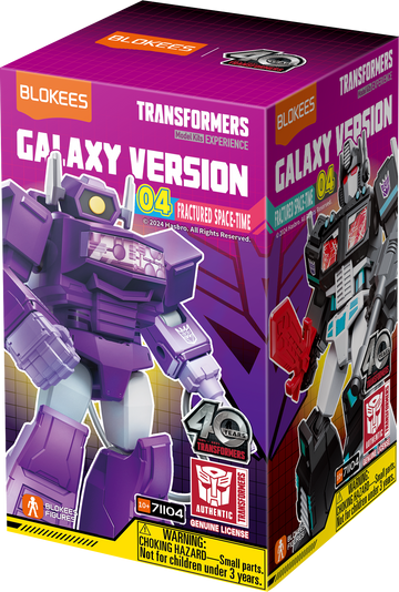 Blokees Transformers G1 Galaxy Version Vol.4 Fractured Space-Time Box of Random Model Kit