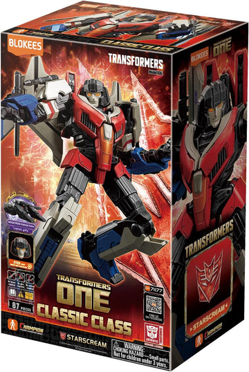 Blokees Transformers: One Classic Class 16 Starscream Model Kit Figure