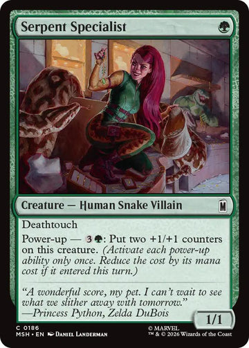 Serpent Specialist [186] [Marvel Super Heroes] [Non-Foil]