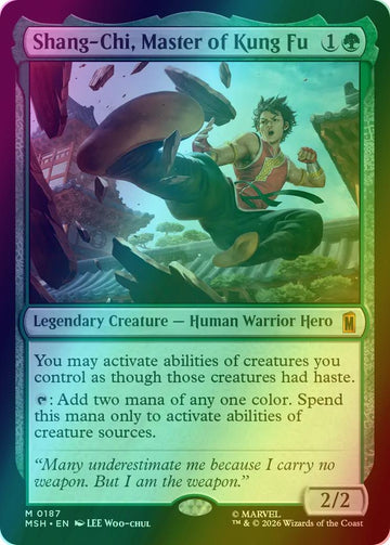 Shang-Chi, Master of Kung Fu [187] [Marvel Super Heroes] [Foil]