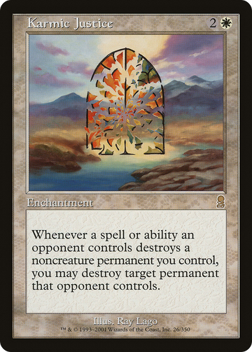 Karmic Justice (ODY-026) - Odyssey Foil