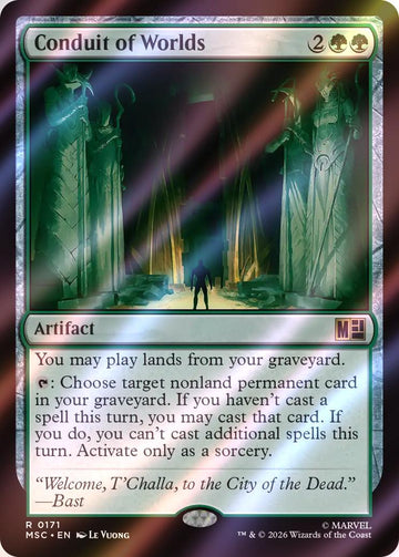 Conduit of Worlds [171] [Marvel Super Heroes: Commander] [Surge Foil]