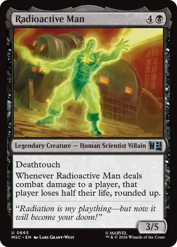 Radioactive Man [665] [Jumpstart] [Marvel Super Heroes: Commander] [Non-Foil]
