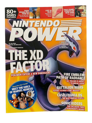 NINTENDO POWER November 2005 Magazine. Volume 197. The XD Factor. Fire Emblem