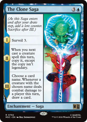 The Clone Saga [782] [Jumpstart] [Marvel Super Heroes: Commander] [Non-Foil]