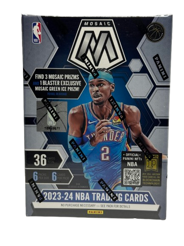2023/24 Panini Mosaic Basketball Hobby Blaster 20 Box Case