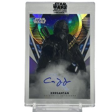 Topps Star Wars Signature Series Krrsantan #A-CJ Autograph