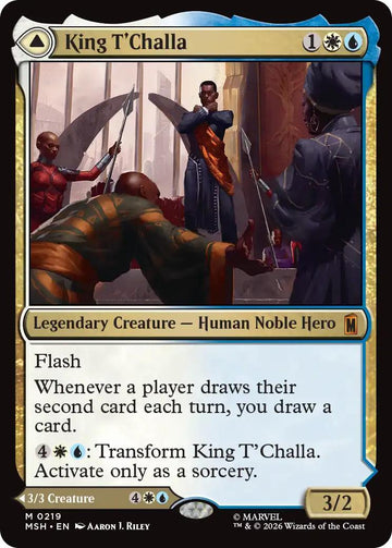 King T'Challa // Black Panther, Hope Enduring [219] [Marvel Super Heroes] [Non-Foil]