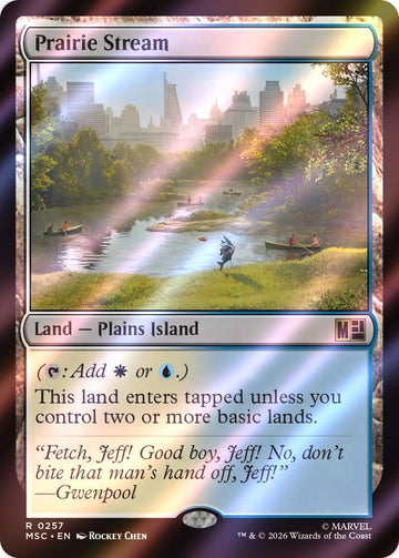 Prairie Stream [257] [Marvel Super Heroes: Commander] [Surge Foil]