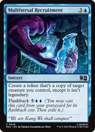 Multiversal Recruitment [629] [Jumpstart] [Marvel Super Heroes: Commander] [Non-Foil]