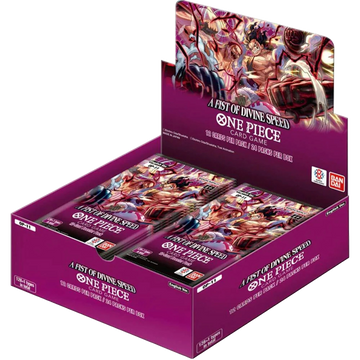 One Piece TCG A Fist of Divine Speed Booster Box