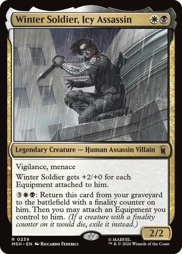 Winter Soldier, Icy Assassin [239] [Marvel Super Heroes] [Non-Foil]