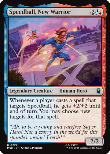 Speedball, New Warrior [227] [Marvel Super Heroes] [Non-Foil]