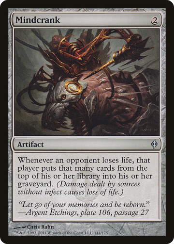 Mindcrank (NPH-144) - New Phyrexia Foil