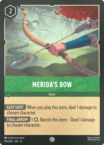 Merida's Bow - 101/204 [Wilds Unknown] [Cold Foil]