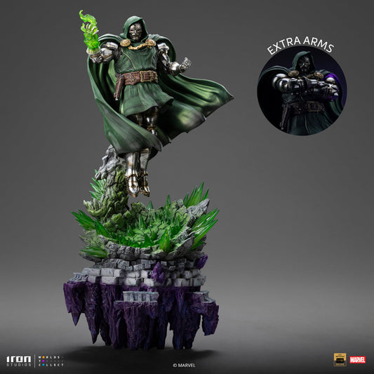 Iron Studios Marvel Comics Doctor Doom Deluxe Art Scale 1/10 Statue