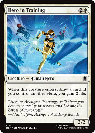 Hero in Training [16] [Marvel Super Heroes] [Non-Foil]