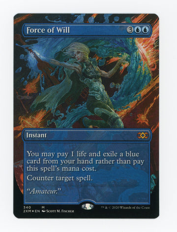 Force of Will — Borderless|Foil — ID 17122