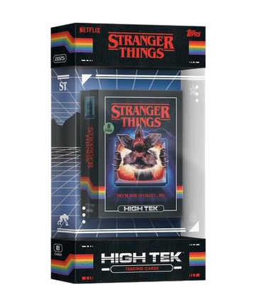 2025 Topps Stranger Things High Tek Hobby Box