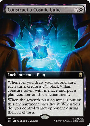 Construct a Cosmic Cube [406] [Extended Art] [Marvel Super Heroes] [Non-Foil]