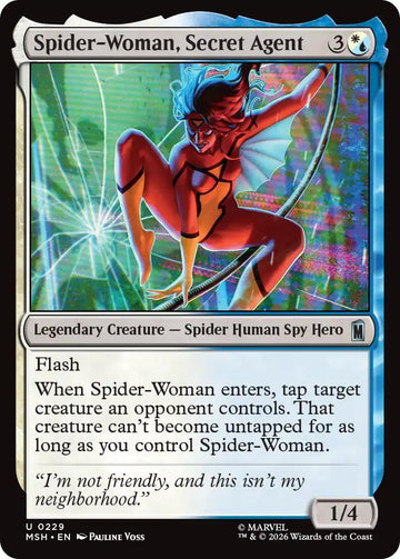 Spider-Woman, Secret Agent [229] [Marvel Super Heroes] [Non-Foil]