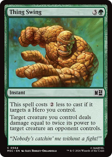 Thing Swing [564] [Beginner Box] [Marvel Super Heroes: Commander] [Non-Foil]