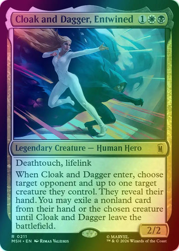 Cloak and Dagger, Entwined [211] [Marvel Super Heroes] [Foil]