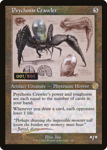 Psychosis Crawler (BRR-107Z) - The Brothers' War Retro Artifacts Foil