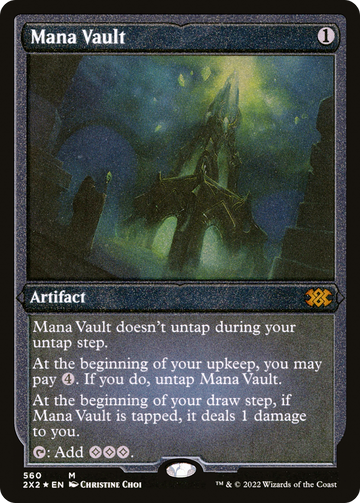 Mana Vault (2X2-560) - Double Masters 2022 Foil