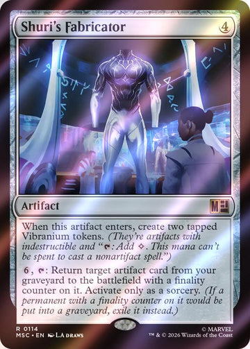 Shuri's Fabricator [114] [Marvel Super Heroes: Commander] [Surge Foil]