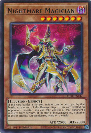 Nightmare Magician - PHRE-EN047 - Rare - 1st Edition