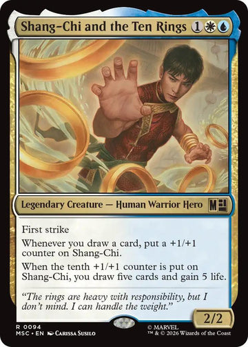 Shang-Chi and the Ten Rings [94] [Marvel Super Heroes: Commander] [Non-Foil]