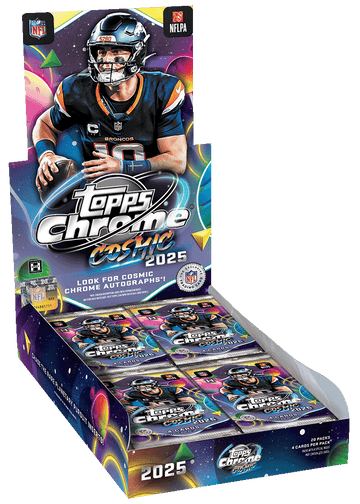 2025 Topps Cosmic Chrome Football Hobby 8 Box Case