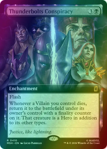 Thunderbolts Conspiracy [410] [Extended Art] [Marvel Super Heroes] [Foil]