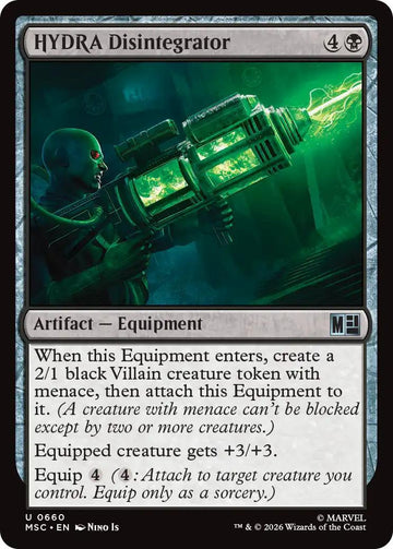 HYDRA Disintegrator [660] [Jumpstart] [Marvel Super Heroes: Commander] [Non-Foil]