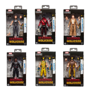 Marvel Legends Series - Deadpool & Wolverine – Wave 2 - Complete Set of 6