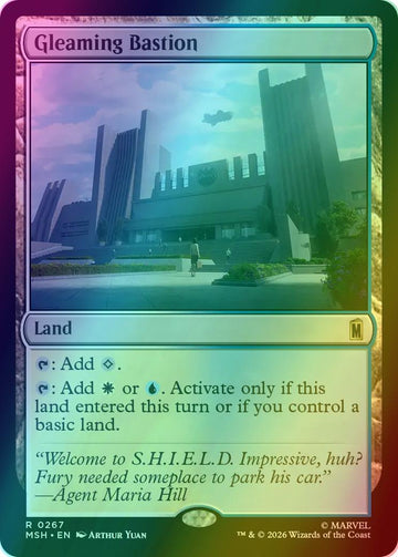 Gleaming Bastion [267] [Marvel Super Heroes] [Foil]